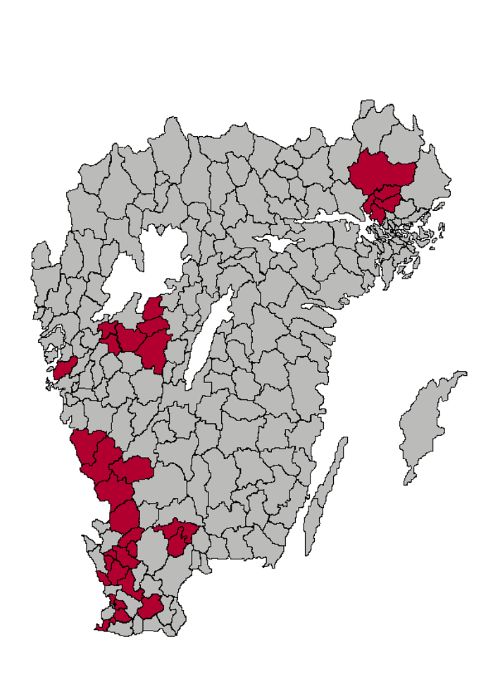 Kommuner där Ohlssons sköter insamling av kommunalt avfall
